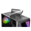 Mars Gaming MC777, caja de ordenador ATX, iluminación ARGB, negro, PC, negro, ATX, micro ATX, Mini-ITX, azul, verde, rojo, 15,8 cm, 31,8 cm