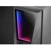 Mars Gaming MC777, caja de ordenador ATX, iluminación ARGB, negro, PC, negro, ATX, micro ATX, Mini-ITX, azul, verde, rojo, 15,8 cm, 31,8 cm