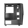 Mars Gaming MC777, caja de ordenador ATX, iluminación ARGB, negro, PC, negro, ATX, micro ATX, Mini-ITX, azul, verde, rojo, 15,8 cm, 31,8 cm