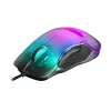 Mars Gaming MMGLOW ratón gaming RGB Chroma-Glow acabado espejo 12800 DPI negro