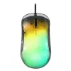 Mars Gaming MMGLOW ratón gaming RGB Chroma-Glow acabado espejo 12800 DPI negro