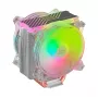 Mars Gaming MCPU66 disipador CPU Triple ARGB 6 heatpipes HCT TDP 220W 2 ventiladores 12cm