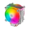 Mars Gaming MCPU66 disipador CPU Triple ARGB 6 heatpipes HCT TDP 220W 2 ventiladores 12cm
