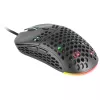 Mars Gaming MM55 negro ratón gaming RGB Chroma ultraligero 55g 12800 DPI interruptores mecánicos HUANO