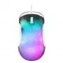 Mars Gaming MMGLOW Chroma-Glow RGB ratón gaming acabado espejo ultraligero 12800 DPI blanco