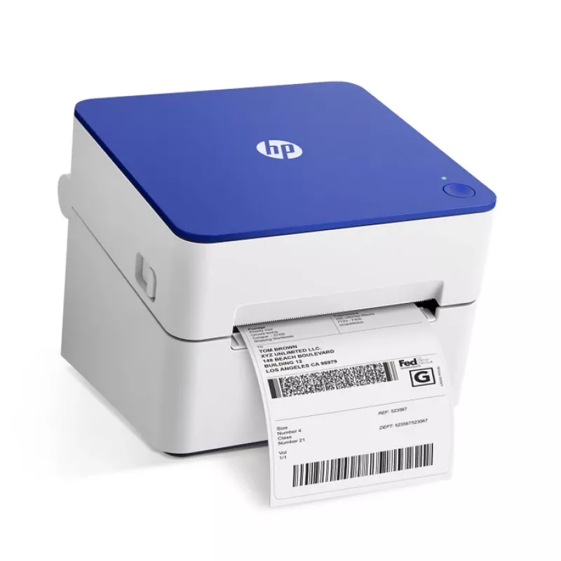 Impresora de etiquetas HP HPKE200 — térmica directa, 203 x 203 DPI, 178 mm/s, con cable, 101,6 mm de ancho de impresión