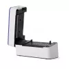 Impresora de etiquetas térmica directa HP HPKE100 203 x 203 DPI 127 mm/s con cable USB blanco/azul