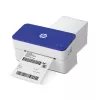Impresora de etiquetas térmica directa HP HPKE100 203 x 203 DPI 127 mm/s con cable USB blanco/azul