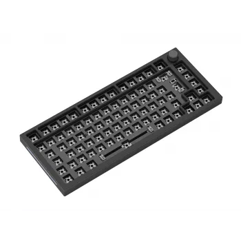 Barebone de teclado GLORIOUS GMMK Pro — carcasa de aluminio 75%, negro, 332×135×32 mm, 1,5 kg