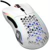 Glorious Gaming Glorious Model D Minus - blanco mate, diestro, óptico, USB Type-A, 3200 DPI, 1 ms, blanco