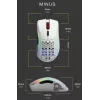 Glorious Gaming Glorious Model D Minus - blanco mate, diestro, óptico, USB Type-A, 3200 DPI, 1 ms, blanco