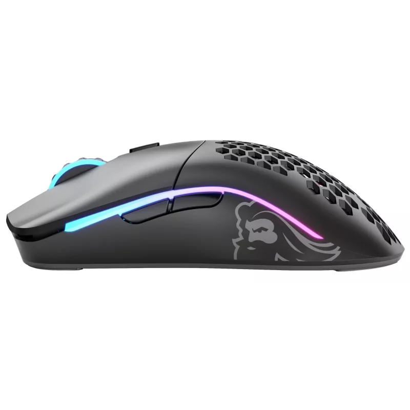 Glorious Gaming Glorious Model O Wireless - negro mate, diestro, óptico, RF inalámbrico, 19000 DPI, 1 ms, negro