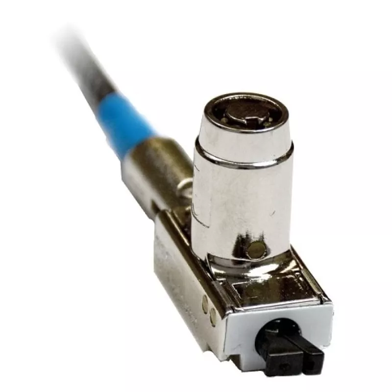 DELL 1DJXC candado de cable negro, plata 1,82 m