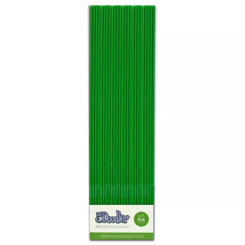 Material de impresión 3D 3Doodler PL03-GRAS ácido poliláctico PLA verde 2 g