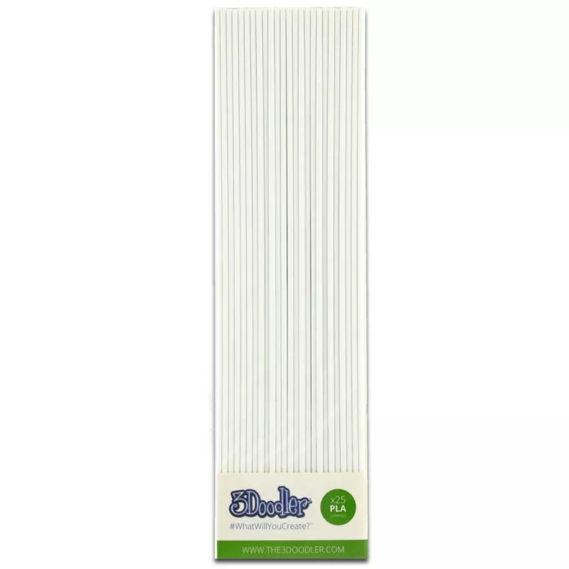 3Doodler PL06-SNOW material de impresión 3D ácido poliláctico (PLA) blanco 2 g