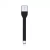 ITEC adaptador USB-C a DisplayPort i-tec adaptador USB-C plano DP 4K/60 Hz, cable de 0,11 m, negro