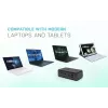 i-tec Metal USB4 estación de acoplamiento Dual 4K HDMI DP con Power Delivery 80 W + cargador universal 100 W