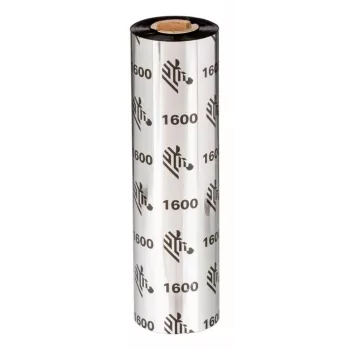 Cinta de transferencia térmica Zebra 01600BK08345 450 m 8,3 cm cera