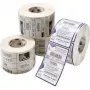 Rollo de etiquetas troqueladas Zebra Z-Ultimate 3000T Silver Permanent Adhesive