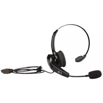 Zebra HS3100 auricular inalámbrico de diadema tras la nuca oficina/call center Bluetooth negro