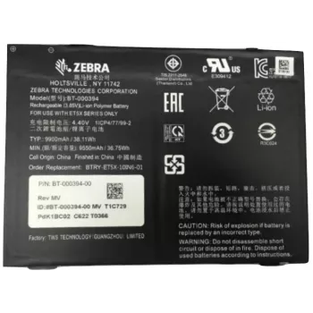 Zebra BTRY-ET5X-10IN5-01 Pieza/accesorio de repuesto para tablet Batería
