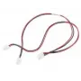 Zebra CBL-DC-393A1-02 Cable de alimentación negro, rojo 1 m