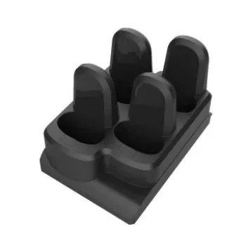 Zebra CR6080-SA40004WW Base de acoplamiento para dispositivos móviles negra