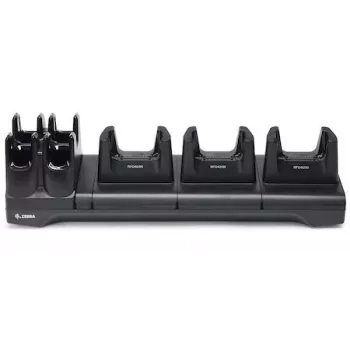 Zebra CRD3S4TRFD49UNIVCHG1 cargador para dispositivos móviles lectores de códigos de barras, lectores RFID negro para interiores