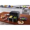 Freidora de aire Beko FRL5388B ExpertFry 8,5 L 2400 W negra con control táctil