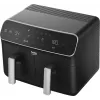 Freidora de aire Beko FRL5388B ExpertFry 8,5 L 2400 W negra con control táctil