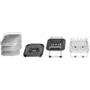 Freidora de aire Beko FRL5388B ExpertFry 8,5 L 2400 W negra con control táctil