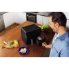 Freidora de aire Beko FRL5388B ExpertFry 8,5 L 2400 W negra con control táctil