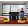 Freidora de aire Beko FRL5388B ExpertFry 8,5 L 2400 W negra con control táctil
