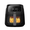 Freidora de aire BEKO FRL3374B 7,6 l 1750 W negra con control táctil, 9 programas, 35–200 °C