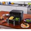 Freidora de aire BEKO FRL3374B 7,6 l 1750 W negra con control táctil, 9 programas, 35–200 °C