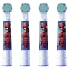 Cabezales de cepillo de dientes de repuesto BRAUN Oral-B Spiderman pack de 4, compatibles con mangos Oral-B, modelo 014052