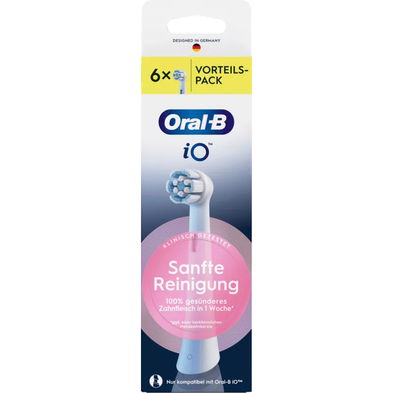 Cabezal de cepillo de dientes Oral-B 6 uds. blanco