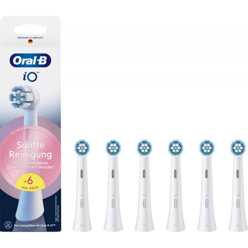 Cabezal de cepillo de dientes Oral-B 6 uds. blanco