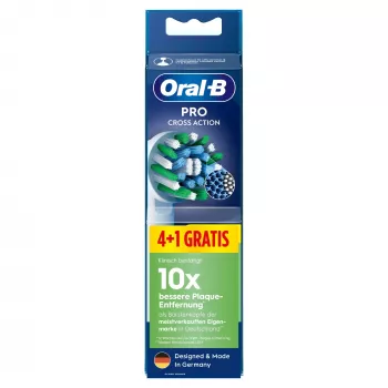 Cabezales de cepillo de repuesto BRAUN Oral-B Pro CrossAction — pack de 5 cabezales compatibles