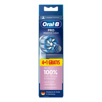 Cabezales de cepillo Oral-B Pro Sensitive Clean 5 unidades blanco extra suave