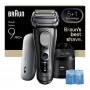 Afeitadora de láminas Braun Series 9 Pro+ 9675cc gris plata acero inoxidable