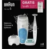 Braun Silk-épil 5 810 + Gillette Venus recortadora 28 pinzas azul, blanco