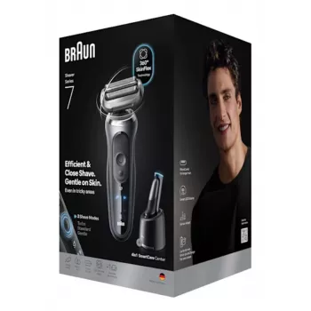 Afeitadora de láminas Braun Series 7 72-C7200CC negro acero inoxidable litio-ion