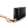 Philips Daily Collection HD2590/90 tostadora – ranura larga, negra