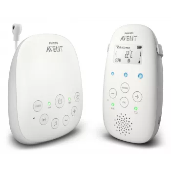 Philips AVENT SCD713/26 videovigilante para bebés 330 m gris, blanco