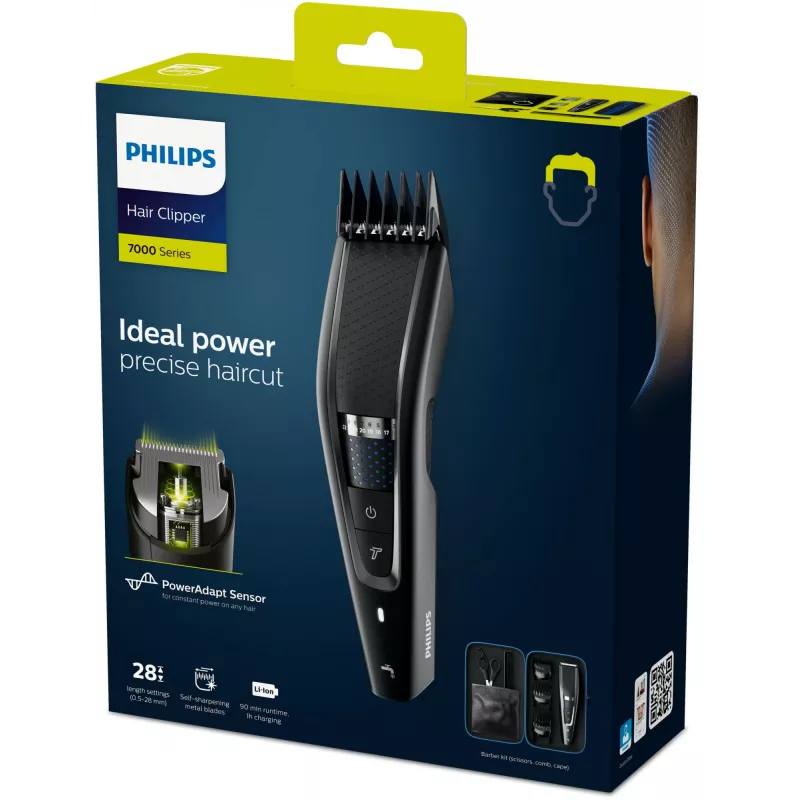 Philips 7000 series Cortapelos Serie 7000 HC7650/15 Cortapelos lavable
