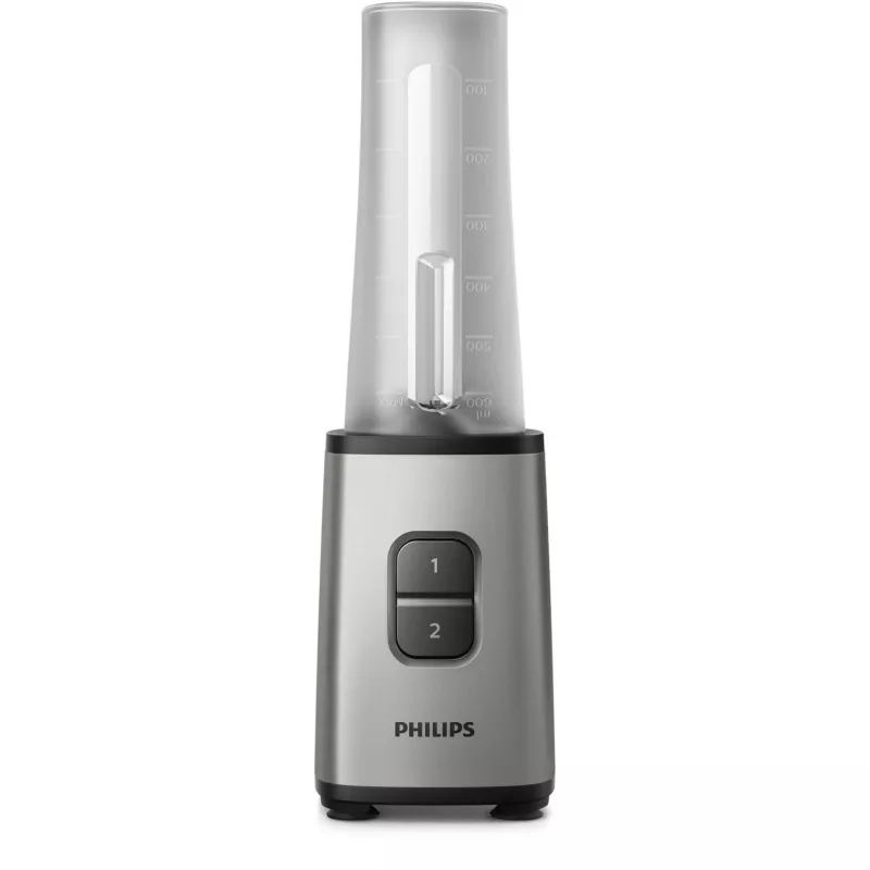Philips Daily Collection HR2600/80 Minibatidora, batidora de mesa, 0,7 l, función de pulso, trituradora de hielo, 0,85 m, 350 W
