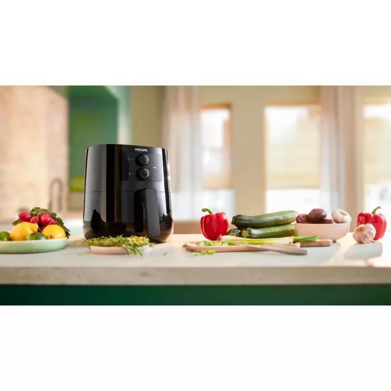 Philips 3000 series HD9200/90 Airfryer L, freidora de aire, 4,1 L, 0,8 kg, Rapid Air, 80 °C, 200 °C