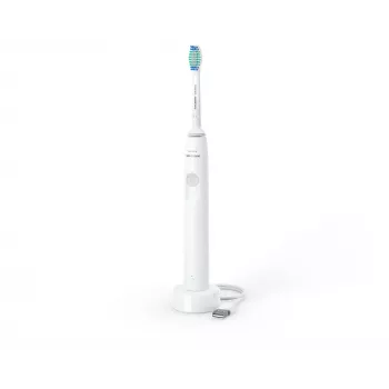 Cepillo de dientes eléctrico sónico Philips 1100 Series HX3641/02 — Cuidado diario, batería de Li-Ion integrada, 1 mango, 1 cabezal de cepillo