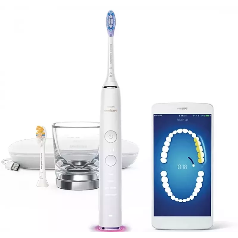 Philips Sonicare DiamondClean Smart DiamondClean Smart HX9917/88 cepillo de dientes eléctrico sónico con 2 accesorios y app